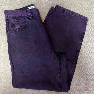 ポーラースケートカンパニー(POLAR SKATE CO.)のpolar skate bigboy jeans purple black S(デニム/ジーンズ)