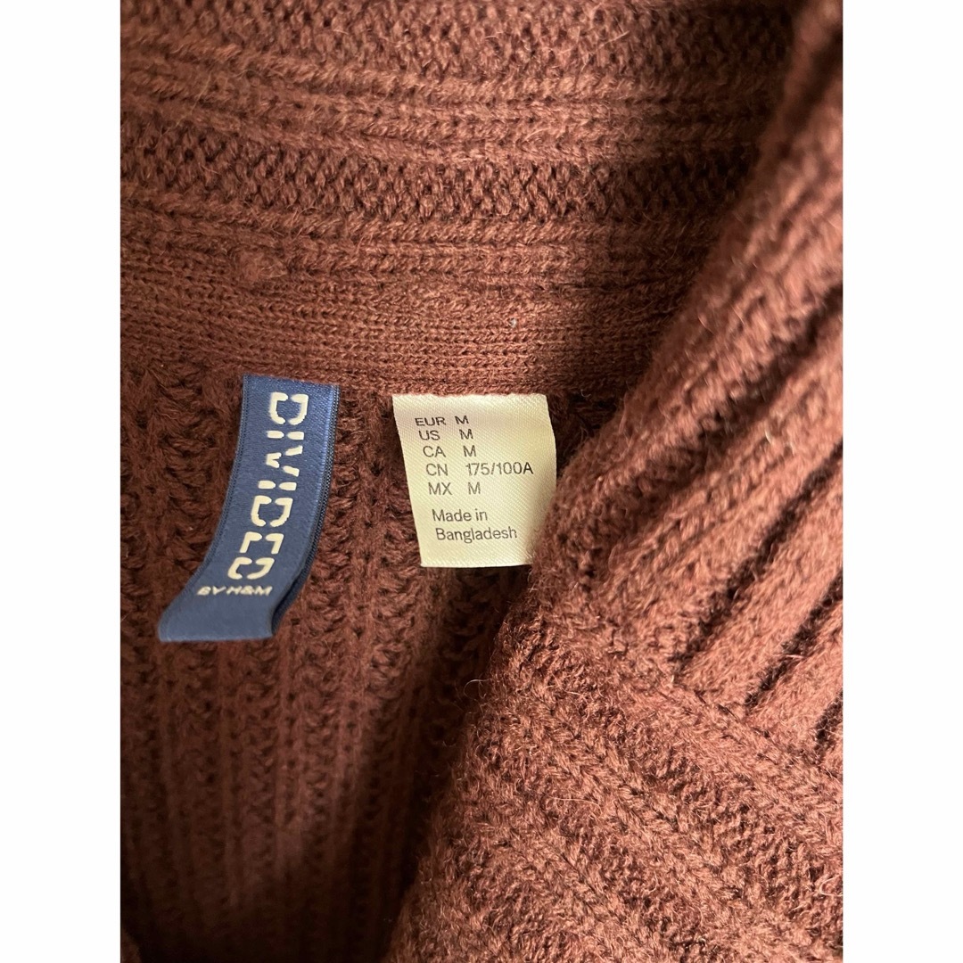 H&M(エイチアンドエム)のH＆M    ニット　ジャケット メンズのトップス(ニット/セーター)の商品写真