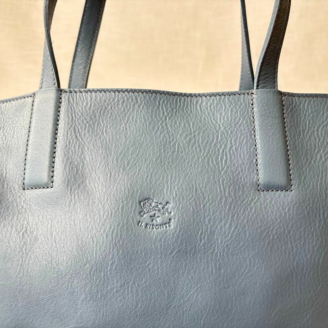 IL BISONTE - 美品 イルビゾンテ レザートートバッグ 肩掛け 上品 普段