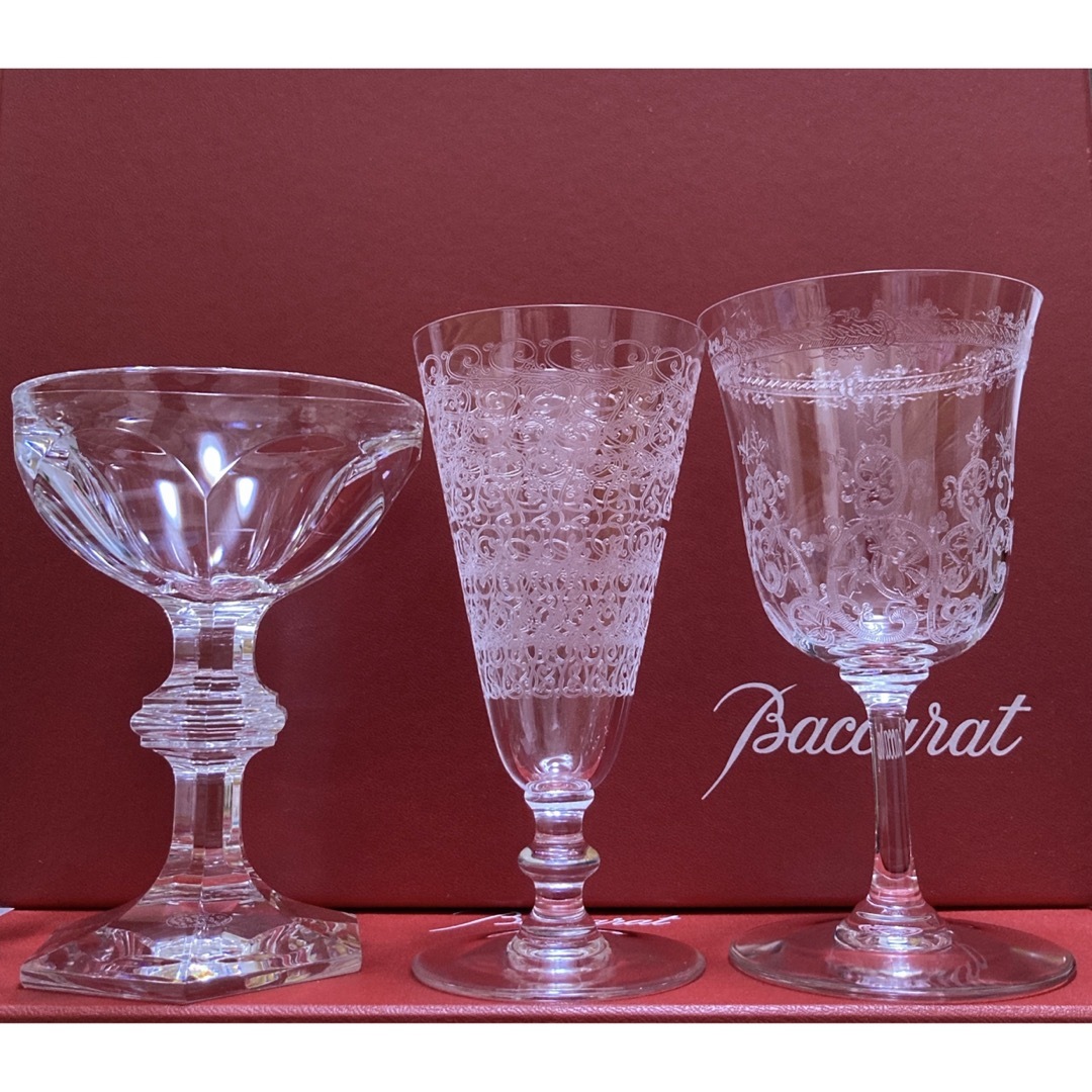 Baccarat - バカラ アルクール・シャンパンクープとローハン