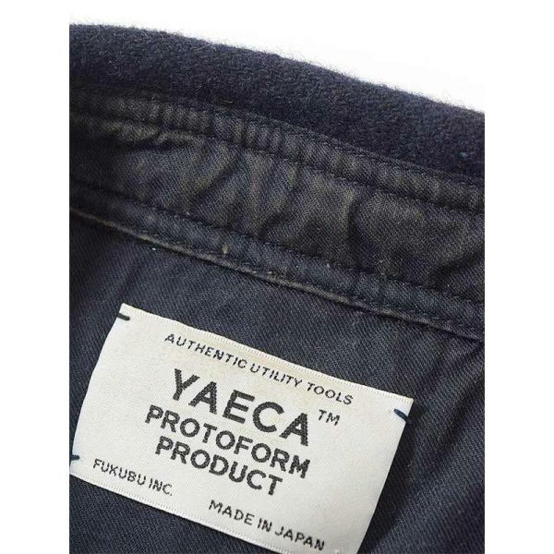 YAECA(ヤエカ)のYAECA ヤエカ ウールシャツ ネイビー L メンズのトップス(シャツ)の商品写真