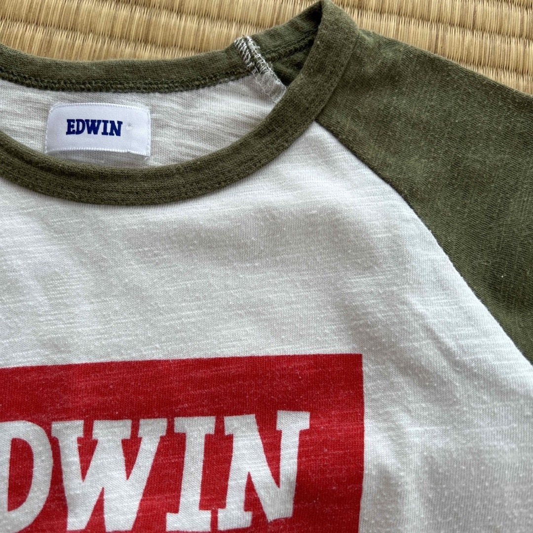 EDWIN(エドウィン)のEDWIN Tシャツ 120cm 3枚セット キッズ/ベビー/マタニティのキッズ服男の子用(90cm~)(Tシャツ/カットソー)の商品写真