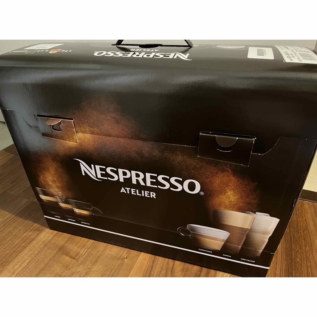ネスプレッソ アトリエ 新品 カプセル付 NESPRESSO S85-BK ネスプレッソ アトリエ 新品 カプセル付 NESPRESSO S85-BK