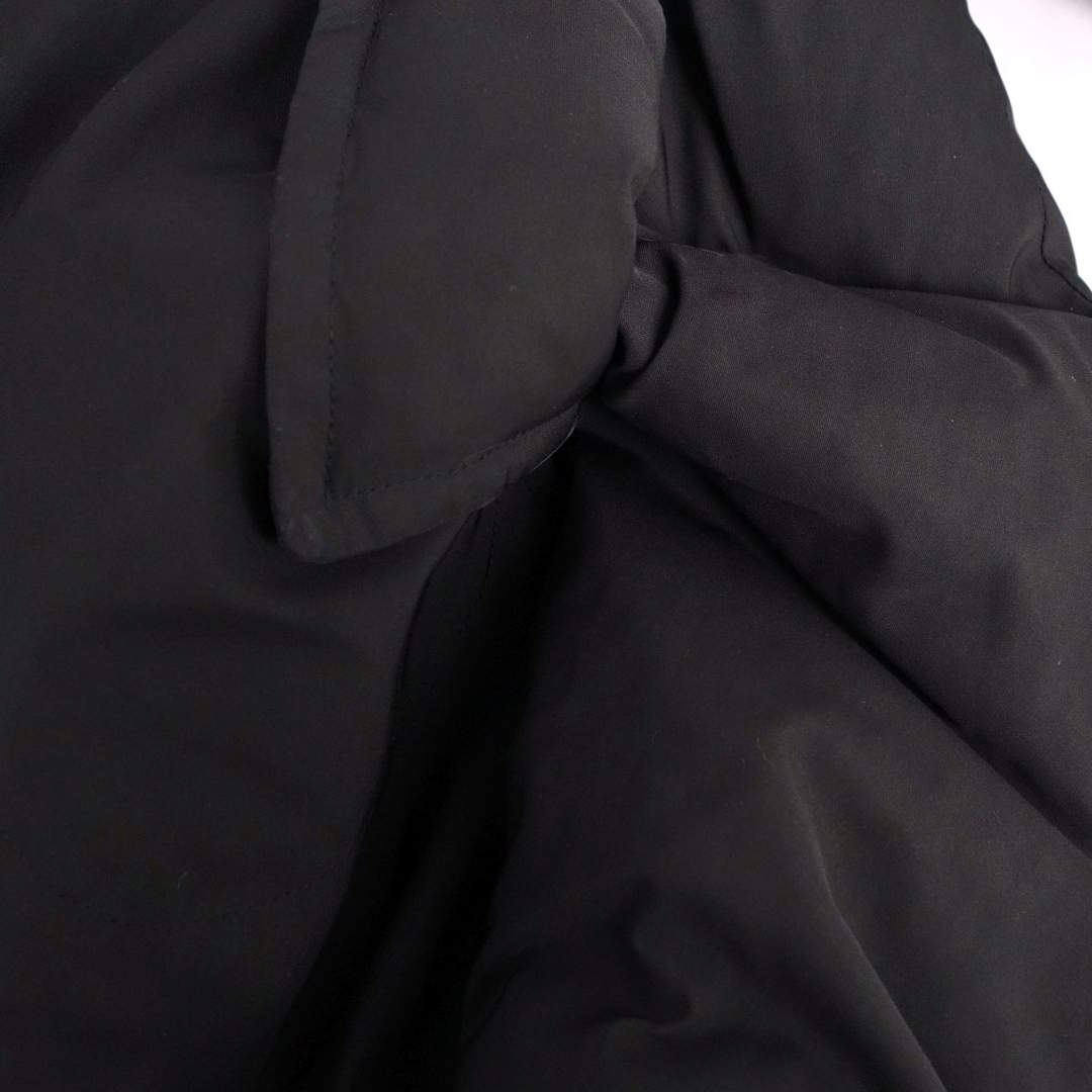 Jil Sander(ジルサンダー)の美品 ジルサンダー JIL SANDER コート ダウンコート 七分袖 フーディー 無地 アウター レディース 34(S相当) ブラック レディースのジャケット/アウター(その他)の商品写真