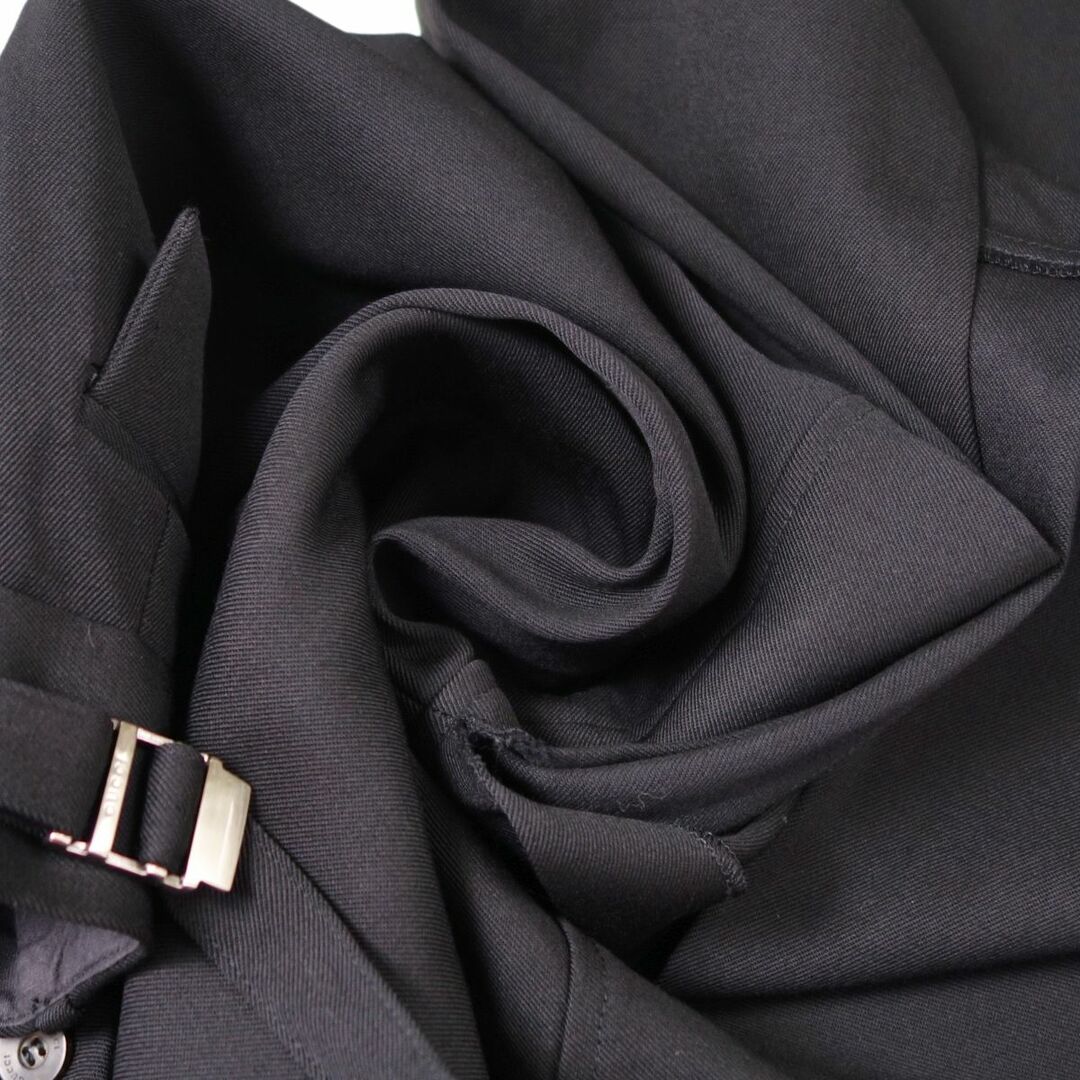 Gucci(グッチ)のグッチ GUCCI スカート ロングスカート トムフォード期 ウールギャバジン ボトムス レディース 38(S相当) ブラック レディースのスカート(ひざ丈スカート)の商品写真