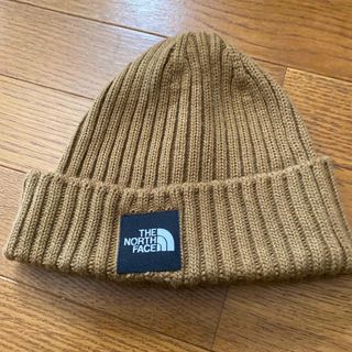 ザノースフェイス(THE NORTH FACE)のTHE NORTH FACE ニットキャップ　フリーサイズ　茶色(ウインタースポーツ)