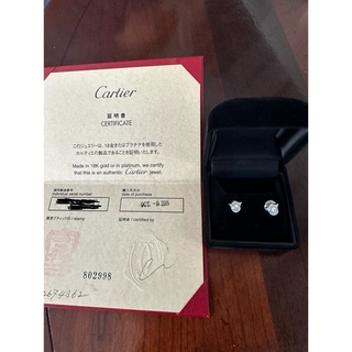 カルティエ(Cartier)のカルティエ　リリーオブザバレー　ダイヤモンド　ピアス(ピアス)