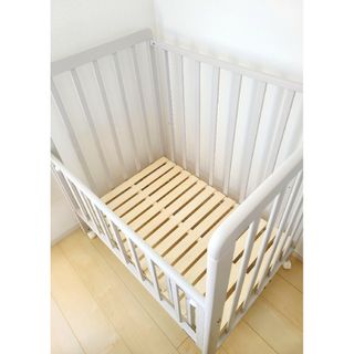 西松屋 - ポータブル ベビーベッド セット SmartAngel 子猫 新生児