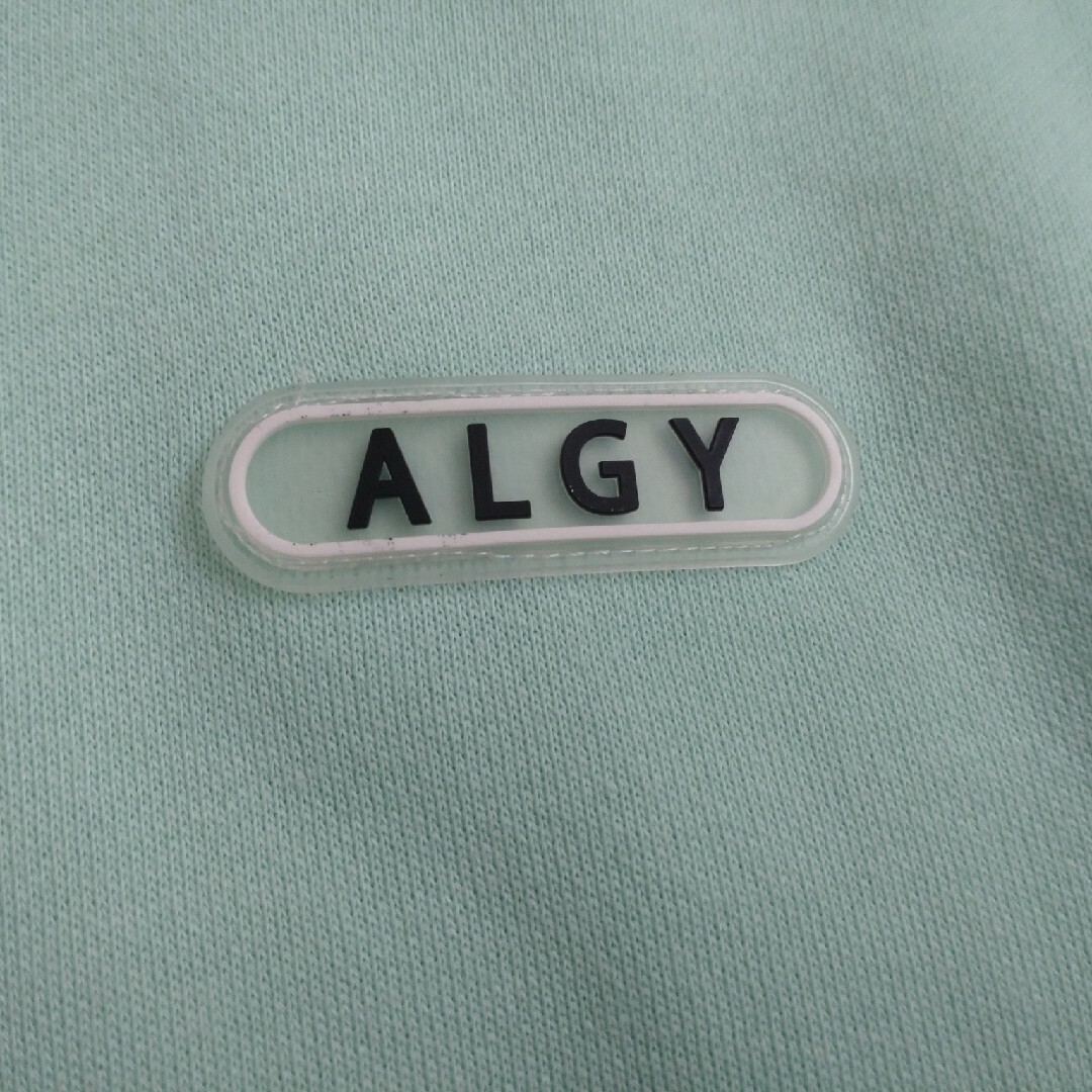 ALGY(アルジー)のALGY  ジップスウェット　ミントグリーン　140 キッズ/ベビー/マタニティのキッズ服女の子用(90cm~)(カーディガン)の商品写真
