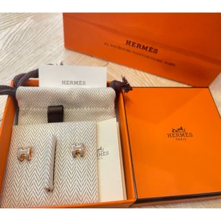 新品未使用 エルメス HERMES  ピアス ループ PM