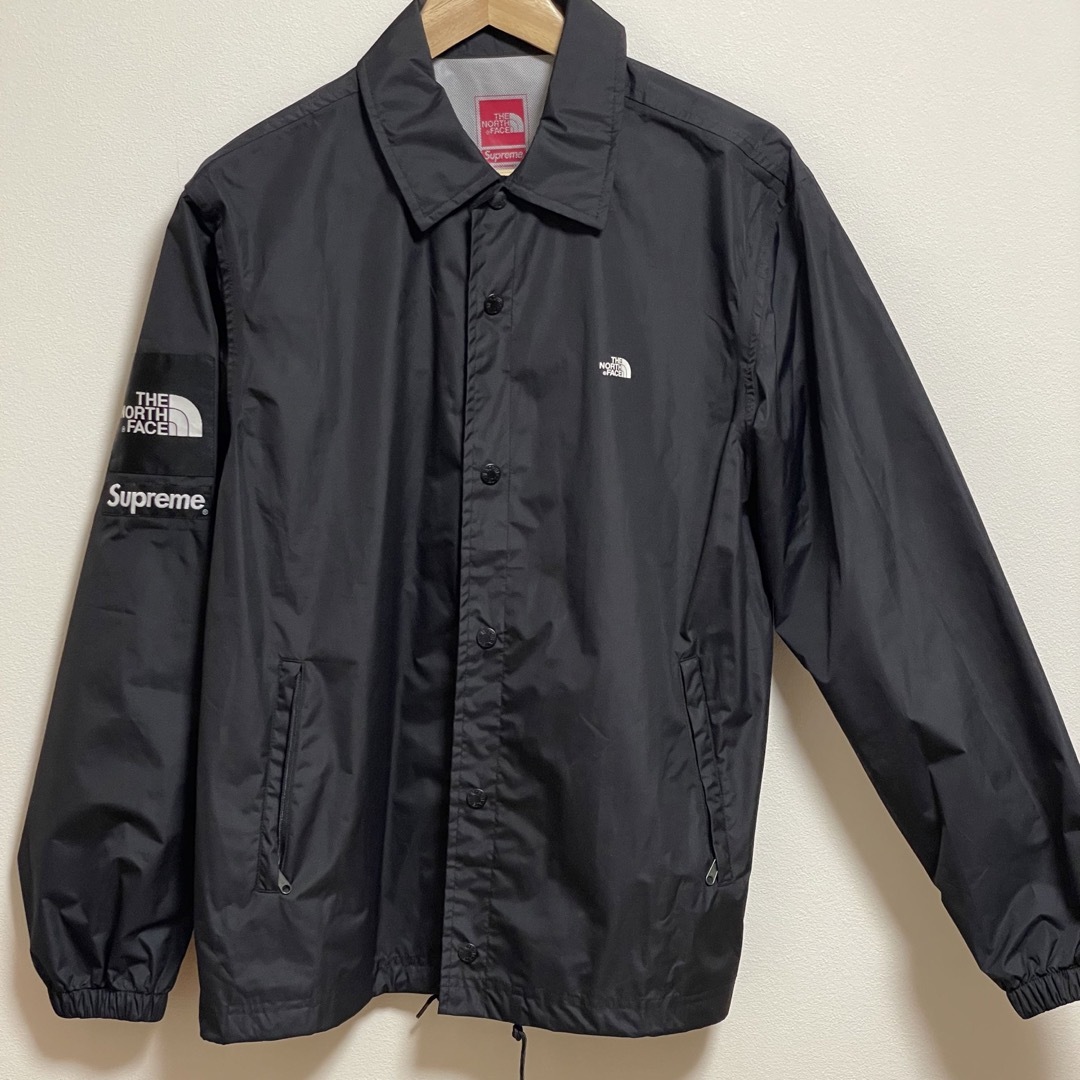 supreme north face コーチジャケット M 黒