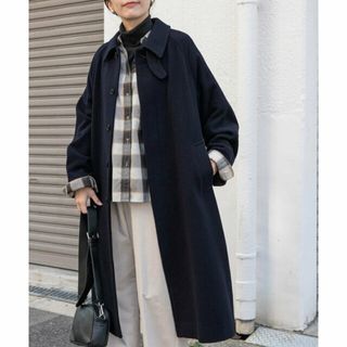 アーバンリサーチドアーズ(URBAN RESEARCH DOORS)の【NAVY】バルマカンコート(その他)