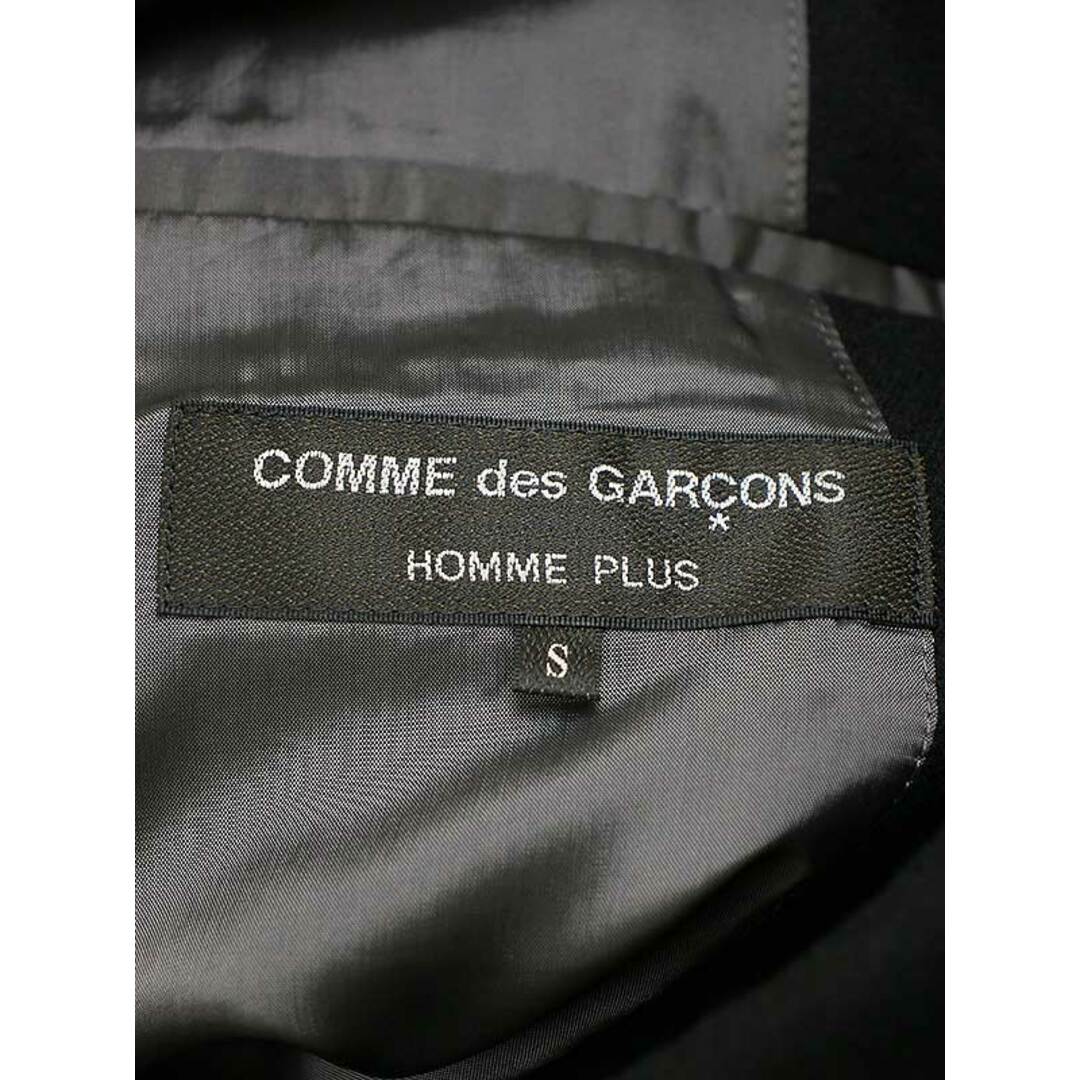 COMME des GARCONS HOMME PLUS(コムデギャルソンオムプリュス)のCOMME des GARCONS HOMME PLUS コム デギャルソンオムプリュス 2004AW ウールフラノ3Bセットアップスーツ ブラック ジャケットS パンツM メンズのスーツ(セットアップ)の商品写真