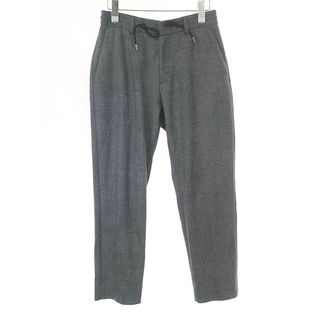 ヒューゴボス(HUGO BOSS)のHUGO BOSS ヒューゴ ボス SLIM-FIT TROUSERS イージースラックスパンツ グレー 46(スラックス)