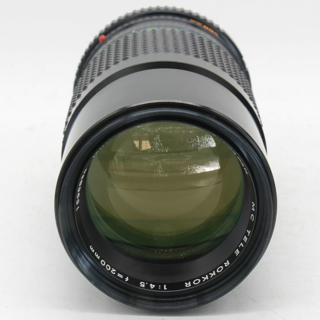 KONICA MINOLTA(コニカミノルタ)のミノルタ MC Tele Rokkor 1:4.5 200ｍｍ SRマウント スマホ/家電/カメラのカメラ(レンズ(単焦点))の商品写真