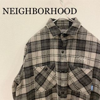 NEIGHBORHOOD - NEIGHBORHOOD ネイバーフッド チェックシャツ ウール ...