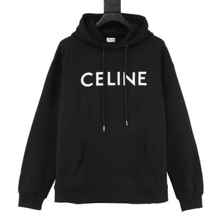 CELINEセリーヌパーカー長袖フード付きパーカレディースコーデ