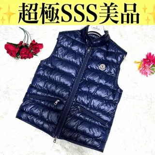 モンクレール(MONCLER)の✨SSS級✨モンクレール ダウンベスト ネイビー(ダウンベスト)