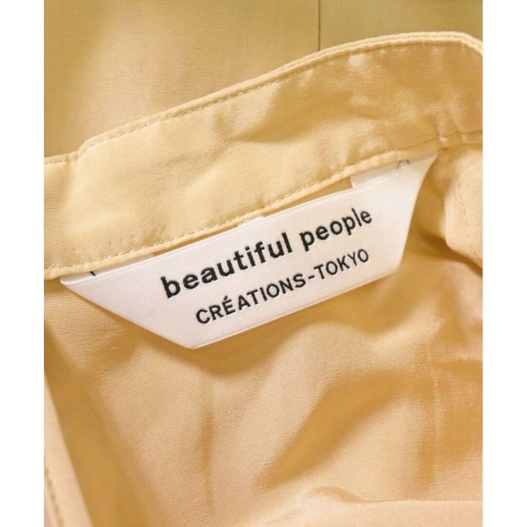 beautiful people(ビューティフルピープル)のbeautiful people オールインワン/サロペット 38(M位) 黄 【古着】【中古】 レディースのパンツ(サロペット/オーバーオール)の商品写真