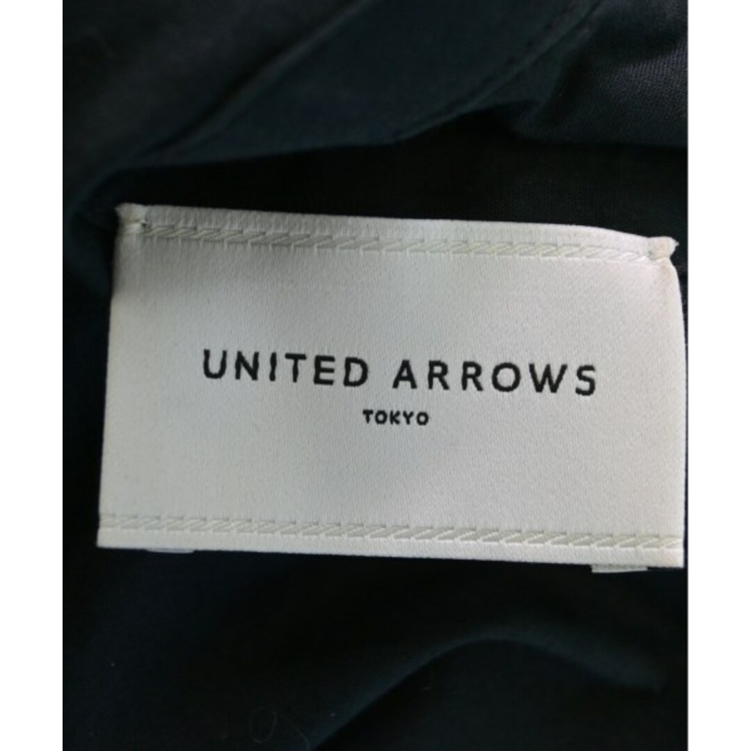 UNITED ARROWS(ユナイテッドアローズ)のUNITED ARROWS ユナイテッドアローズ ブラウス -(XL位) 黒系 【古着】【中古】 レディースのトップス(シャツ/ブラウス(長袖/七分))の商品写真