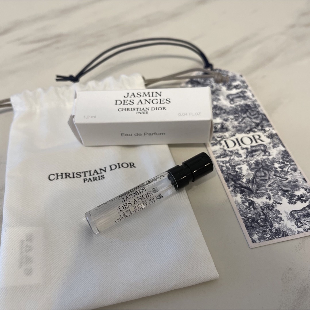 Christian Dior(クリスチャンディオール)の【新品未使用】ディオール　ジャスミンデザンジュ　EDP サンプル　2ml コスメ/美容の香水(香水(女性用))の商品写真