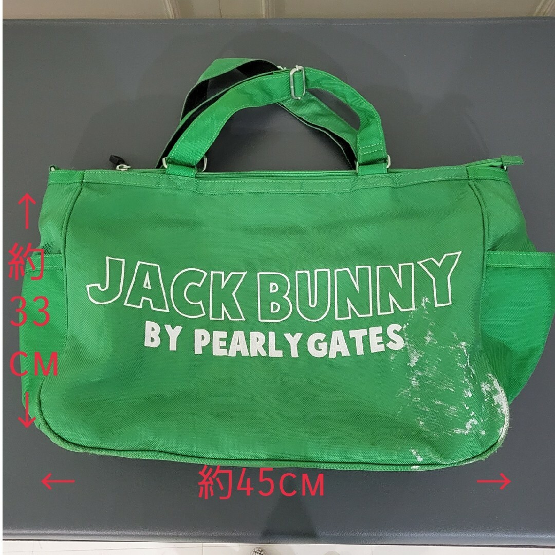 JACK BUNNY!! BY PEARLY GATES(ジャックバニーバイパーリーゲイツ)のパーリーゲイツ ジャックバニー ボストンバッグ スポーツ/アウトドアのゴルフ(バッグ)の商品写真