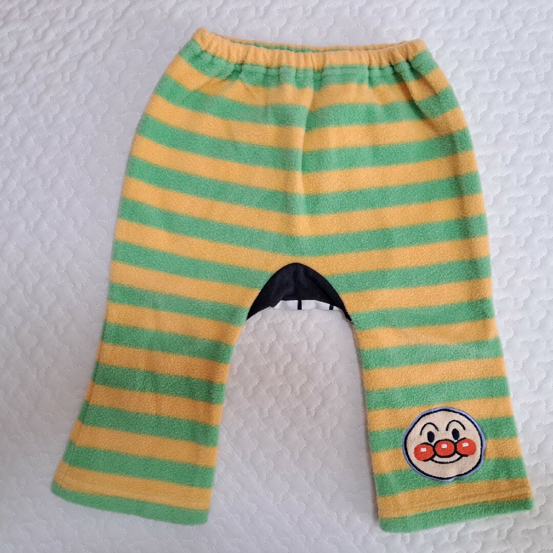 アンパンマン(アンパンマン)のバイキンマン　フリース　パンツ キッズ/ベビー/マタニティのキッズ服男の子用(90cm~)(パンツ/スパッツ)の商品写真