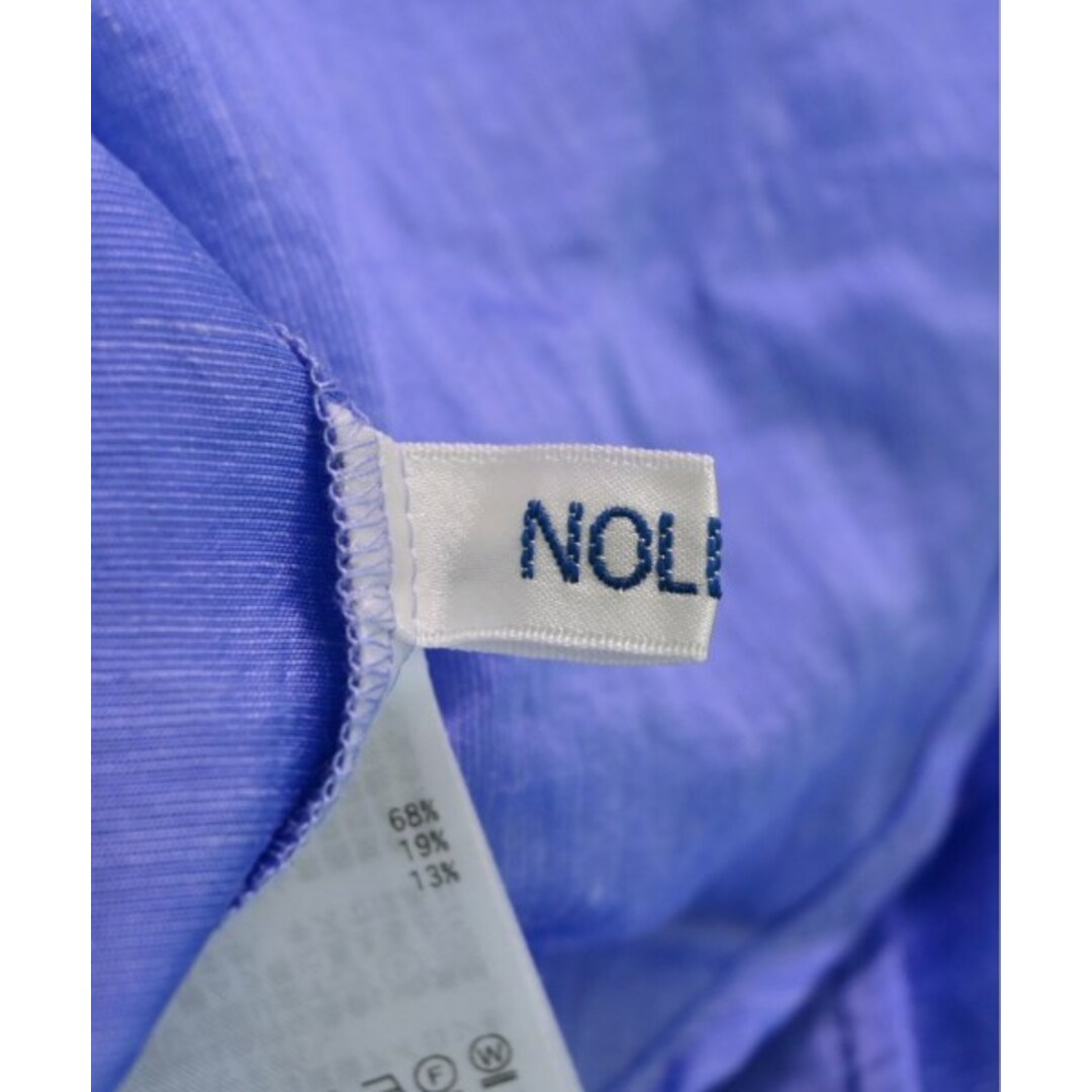 NOLLEY'S(ノーリーズ)のNolley's ノーリーズ ブラウス 36(S位) 青系 【古着】【中古】 レディースのトップス(シャツ/ブラウス(長袖/七分))の商品写真