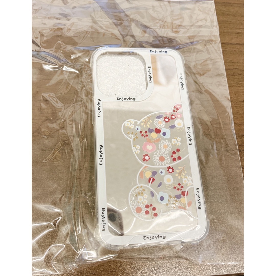 iPhone13 14 Pro ケース　軽量 シリコンケース　ミラー付き スマホ/家電/カメラのスマホアクセサリー(iPhoneケース)の商品写真