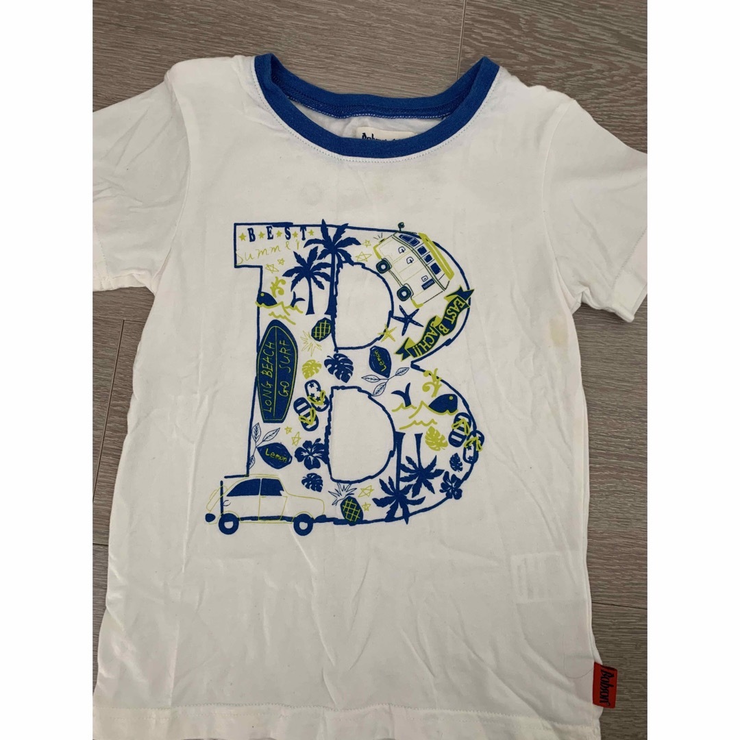 J.PRESS(ジェイプレス)の【110cm】J.PRESS★Bobson★半袖Tシャツセット キッズ/ベビー/マタニティのキッズ服男の子用(90cm~)(Tシャツ/カットソー)の商品写真