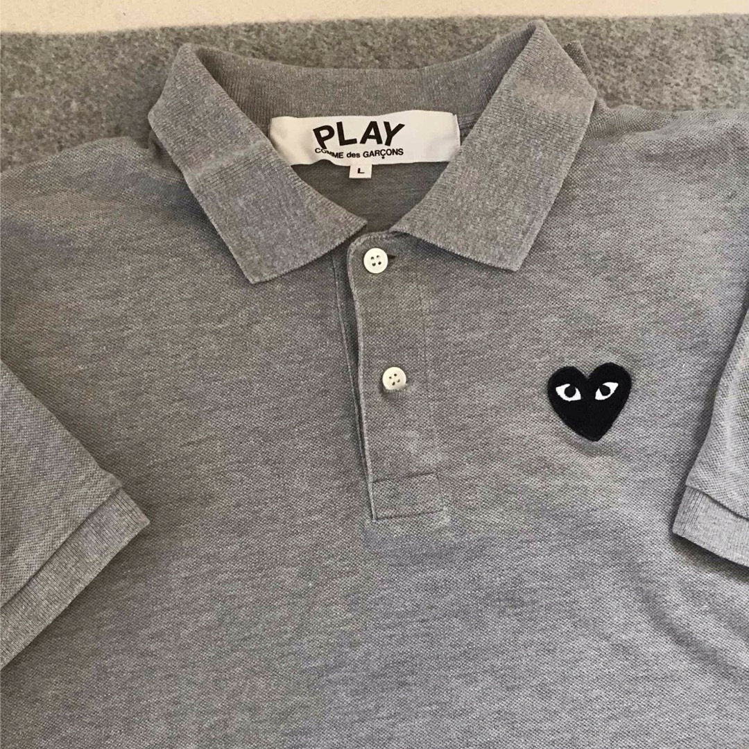 PLAY COMME des GARCONS ポロシャツ グレー