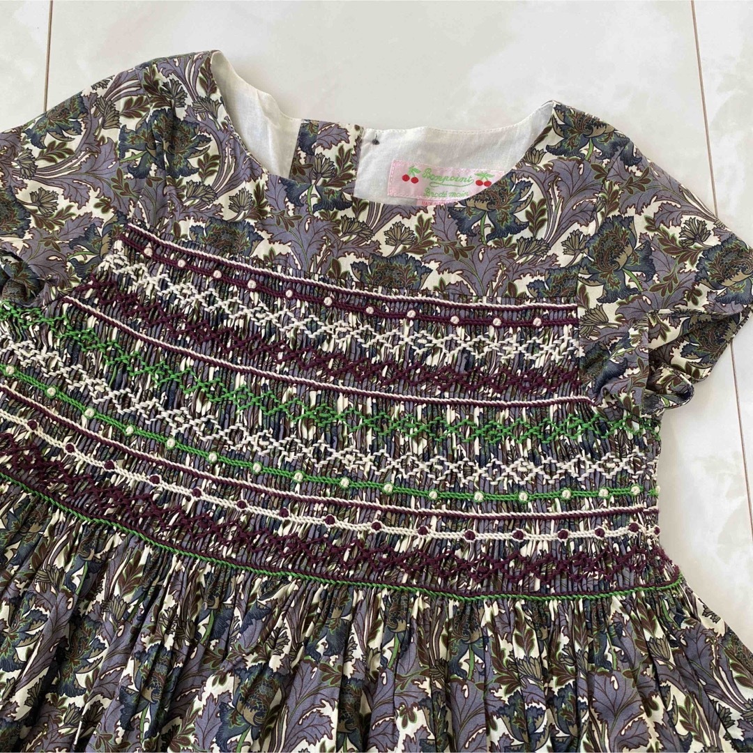 Bonpoint(ボンポワン)の☆美品☆bonpoint ボンポワン デュセス 6A  キッズ/ベビー/マタニティのキッズ服女の子用(90cm~)(ワンピース)の商品写真