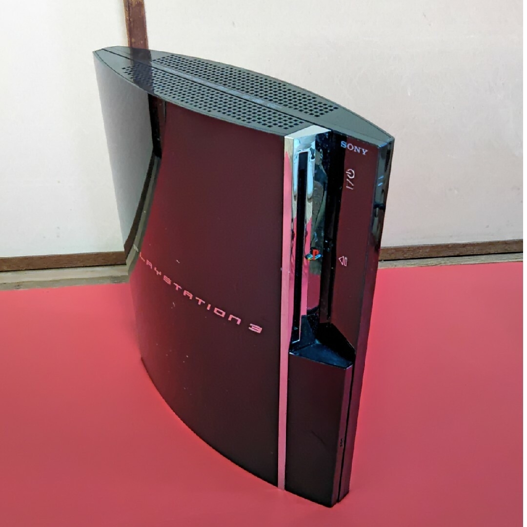 PlayStation3(プレイステーション3)の初代PS3 60GB　「ジャンク品」 エンタメ/ホビーのゲームソフト/ゲーム機本体(家庭用ゲーム機本体)の商品写真