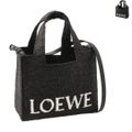 LOEWE トートバッグ かご スモール ラフィア ショルダー