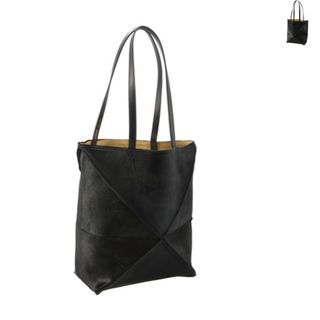 ロエベ(LOEWE)のロエベ LOEWE パズル トートバッグ フォルド トート 折りたたみ ミディアム 縦型 PUZZLE TOTE A4 ヘアカーフ 2023年秋冬新作 A779G50X15 0092 (トートバッグ)