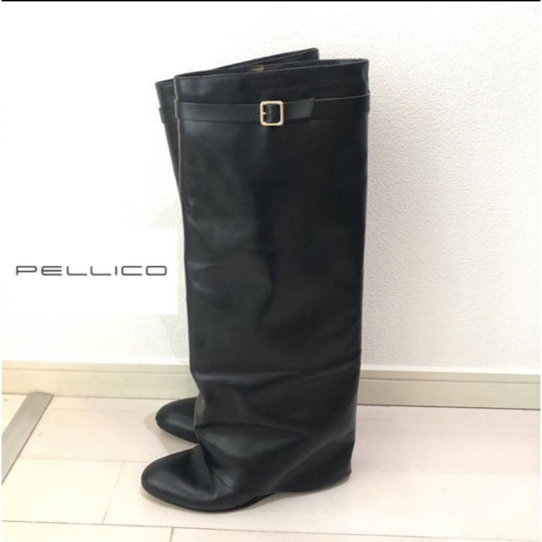 PELLICO 《ペリーコ》カバーブーツ　24.5 39レディース