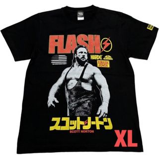 ハードコアチョコレート(HARDCORE CHOCOLATE)の新日本プロレス Tシャツ スコット・ノートン ハードコアチョコレート 武藤敬司(Tシャツ/カットソー(半袖/袖なし))