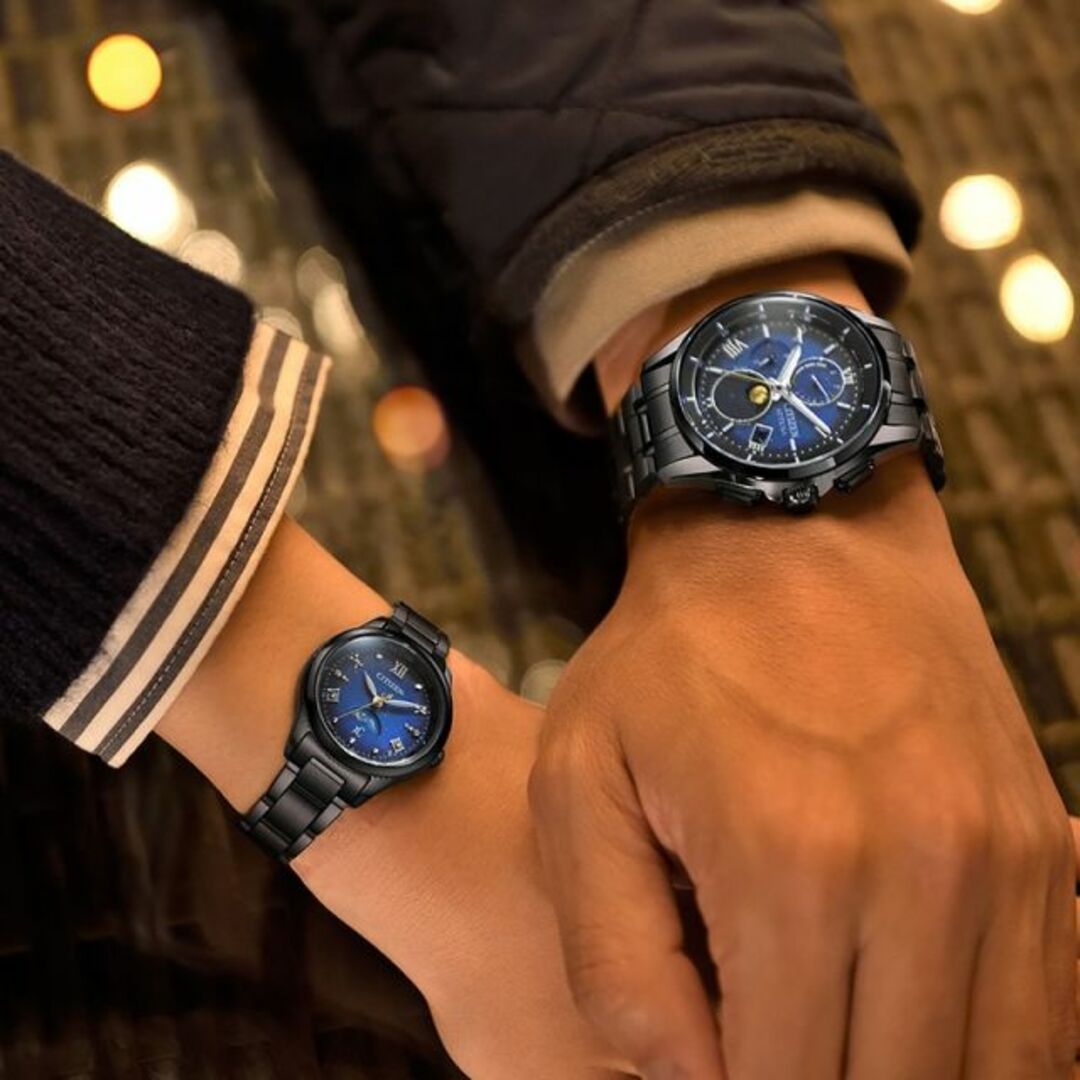 CITIZEN(シチズン)のシチズン CITIZEN 腕時計 レディース クロスシー xC EE1007-75L BL エコドライブ 電波時計 Eco-Drive チタニウム 限定 YOZORA COLLECTION レディースのファッション小物(腕時計)の商品写真