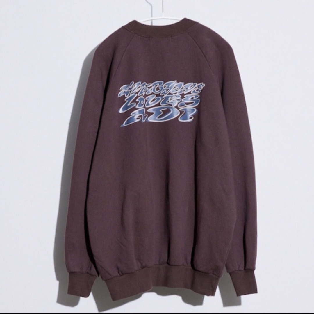 1LDK SELECT(ワンエルディーケーセレクト)のloves ADI crew neck sweatshirt メンズのトップス(スウェット)の商品写真