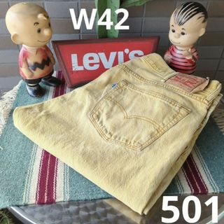 リーバイス(Levi's)のa633 levis リーバイス 501 W42 white osk cone(デニム/ジーンズ)