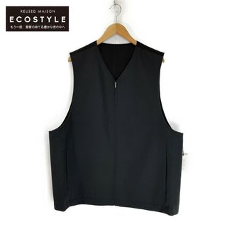 シュタイン チャコール Wool Gabardine Combination Vest S(ベスト)