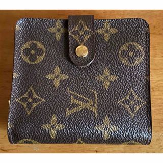 ルイヴィトン(LOUIS VUITTON)のLOUIS VUITTON モノグラム　コンパクトジップ　折財布(折り財布)