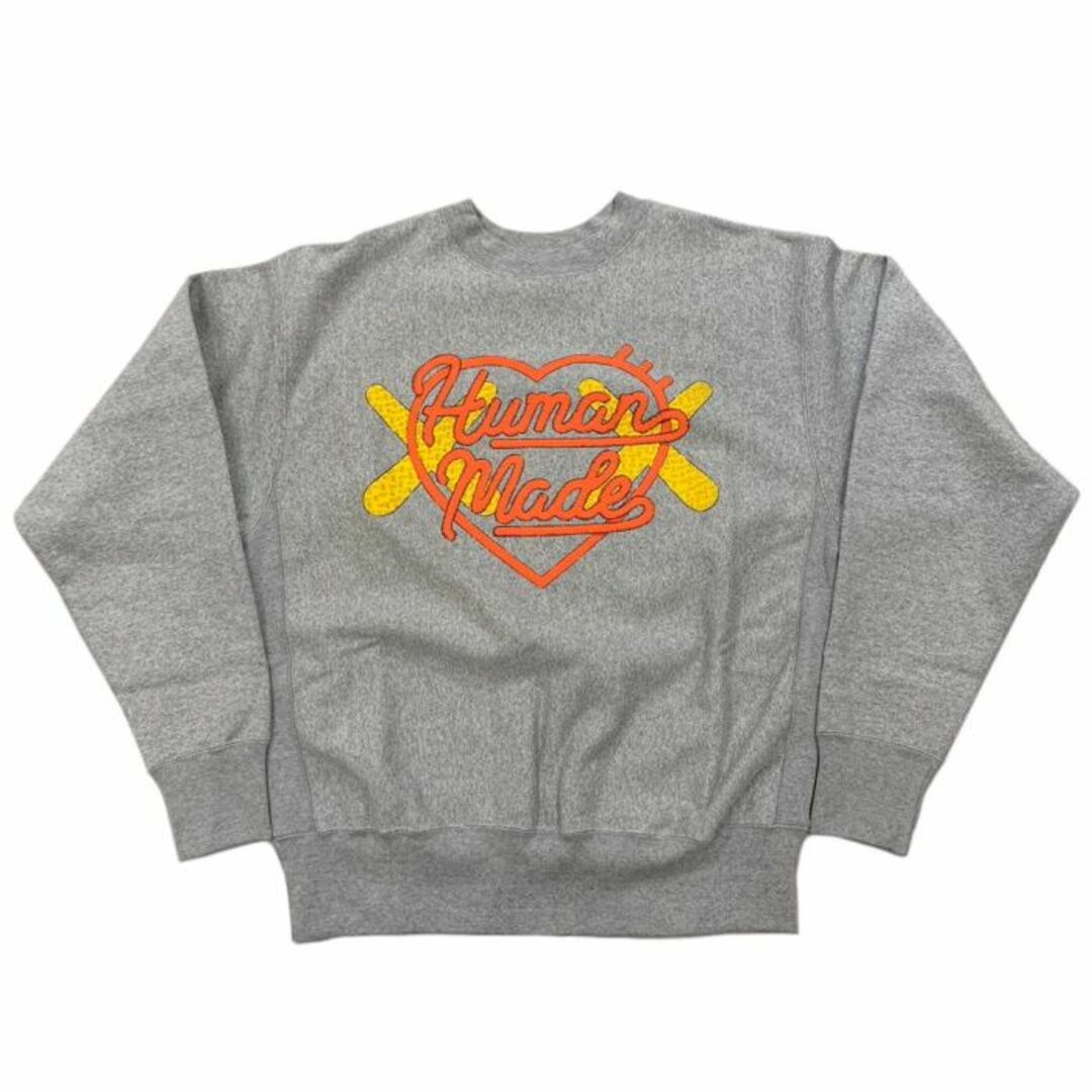 状態新品未使用国内正規品23AW Human Made × KAWS KAWS MADE SWEATSHIRT グレー XL