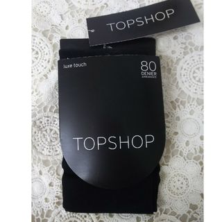 トップショップ(TOPSHOP)のタイツ ブラック 80デニール Ｍ(タイツ/ストッキング)