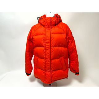 カナダグース(CANADA GOOSE)のCANADA GOOSE カナダグース ダウンジャケット APPROACH JACKET アプローチジャケット レディース オレンジ XS フード 20785L 美品 (ダウンジャケット)