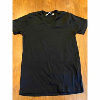 ザラ(ZARA)のZARAブラックTシャツ(Tシャツ/カットソー(半袖/袖なし))