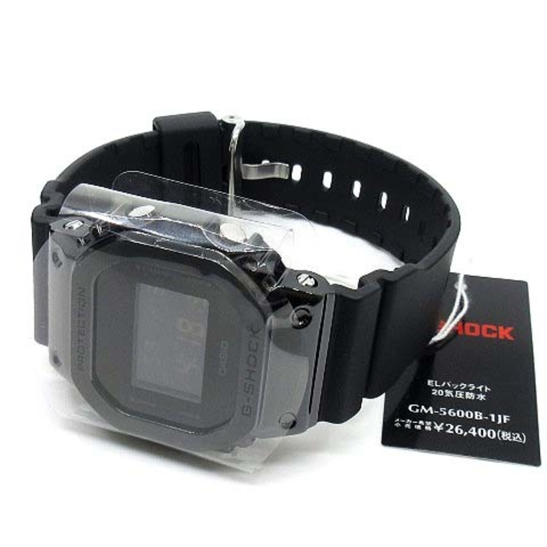 1秒最大セット新品未使用 カシオ G-SHOCK　Gショック GM-5600B-1JF