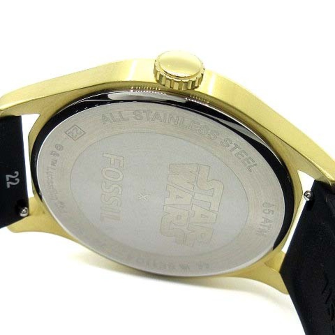ステンレススチールバンドスターウォーズ フォッシル コラボ ウォッチ クォーツ 腕時計 SE1104
