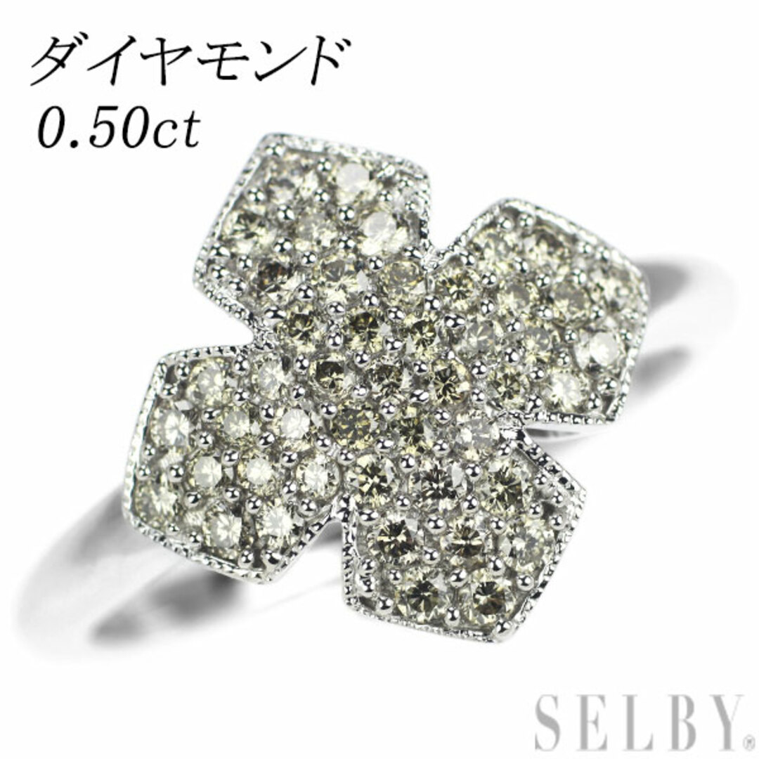 平成歌謡スペシャル K18WG ダイヤモンド リング 0.50ct | artfive.co.jp