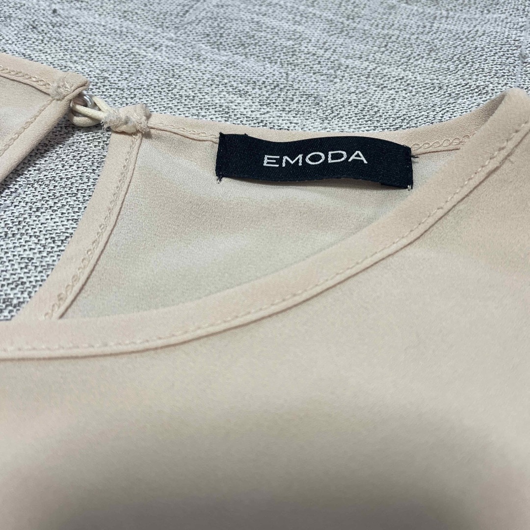 EMODA(エモダ)の☆美品☆EMODA シースルーレース切替ブラウス レディースのトップス(シャツ/ブラウス(長袖/七分))の商品写真